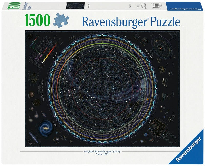 Ravensburger 拼图1500片，多种图案｜Ravensburger palapeli 1500 palaa, erilaisia