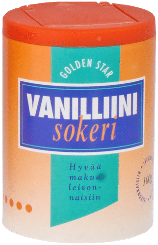 Golden Star Vanilliinisokeri 100g｜Golden Star 香兰素糖 100g