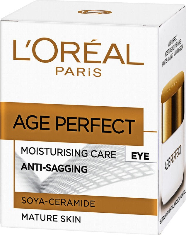 L'Oréal Paris Age Perfect眼部保湿紧致眼霜（熟龄肌） 15ml｜L'Oréal Paris Age Perfect Eye kosteuttava & kiinteyttävä silmänympärysvoide ikääntyvälle iholle 15ml