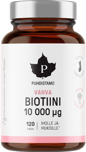 Puhdistamo 高含量生物素 120 kaps