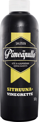 Salosen Pimeäpullo 500g Sitruunavinegrette