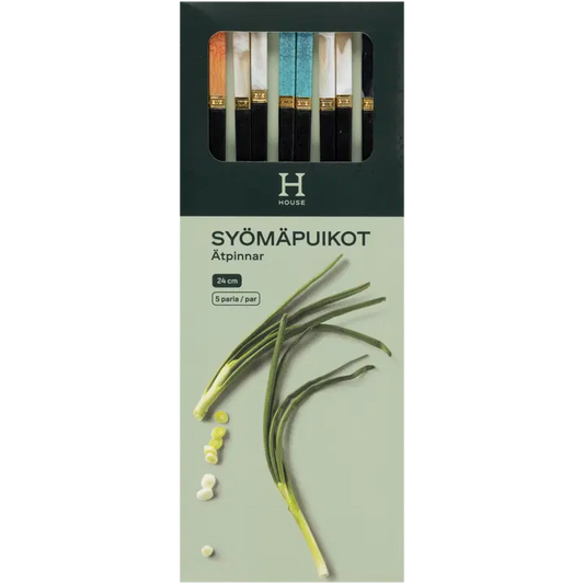 House syömäpuikot 23 cm 5 paria｜House 筷子23厘米 5 paria