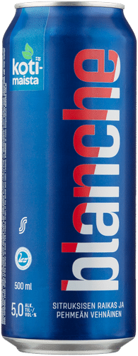 Kotimaista Blanche 5,0 til-% 0,5L vehnäolut