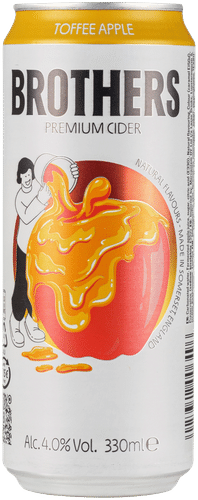 Brothers 太妃糖苹果西打4.0% 33cl罐