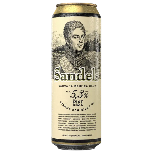 Sandels 5,3 % olut 0,568 l tlk｜Sandels 5.3% 饮品 总计 0.568 升