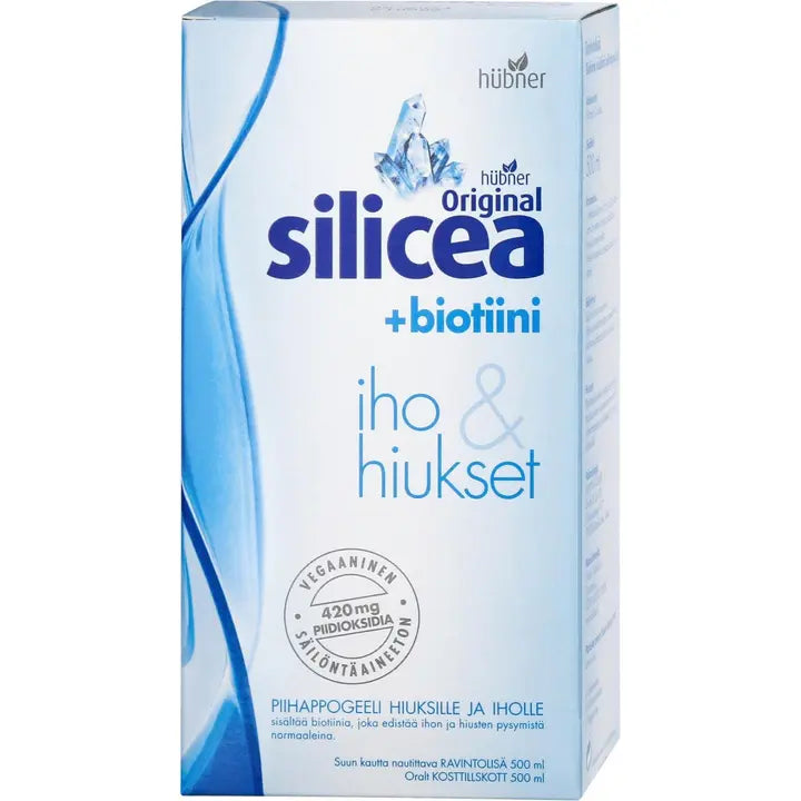 Silicea Original+biotiini piihappogeeli 500ml-Original Silicea Silicea Original+生物素硅酸凝胶 500ml