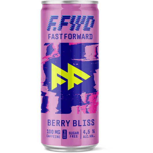 F.FWD Fast Forward Berry Bliss Sugar Free 4,5% 0,33L｜F.FWD Fast Forward 浆果极乐无糖 4.5% 0,33L