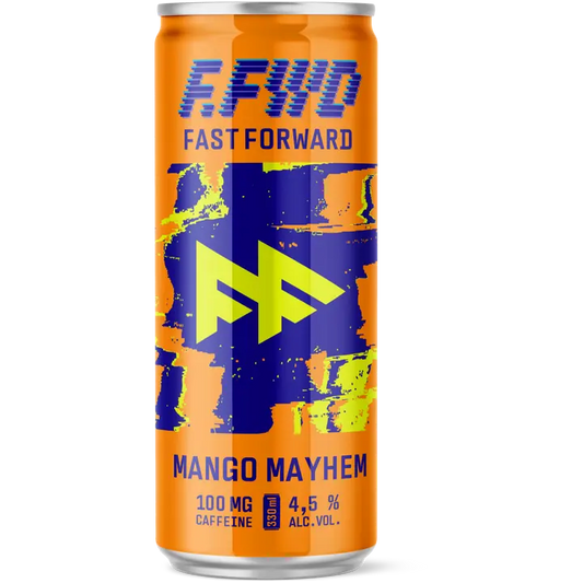 F.FWD Fast Forward Mango Mayhem 4,5% 0,33L｜F.FWD Fast Forward 芒果混乱 4.5% 0,33L