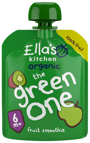 Ella´s Kitchen 绿色水果泥 6个月起 有机 90g