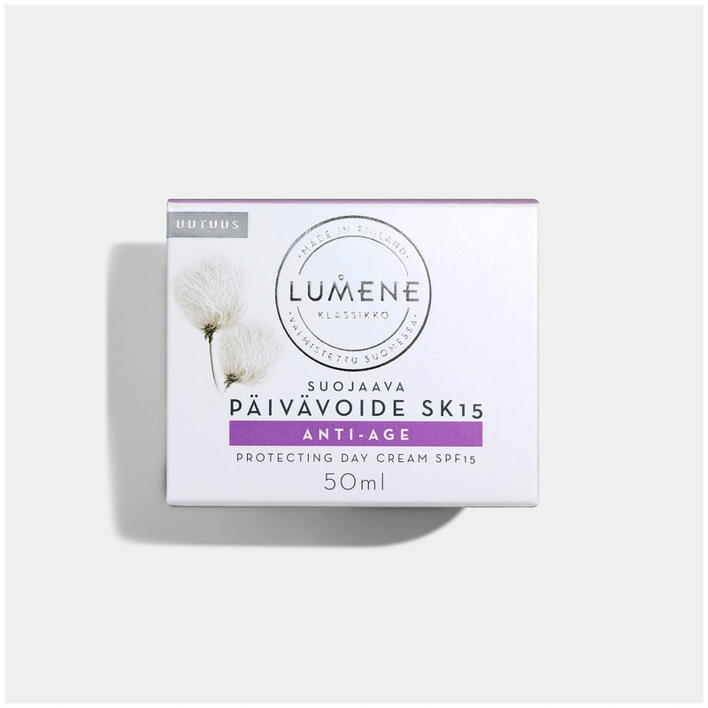 Lumene 经典 匀肤日霜 SPF15 50ml｜Lumene KLASSIKKO Tasoittava päivävoide SK15 50ml