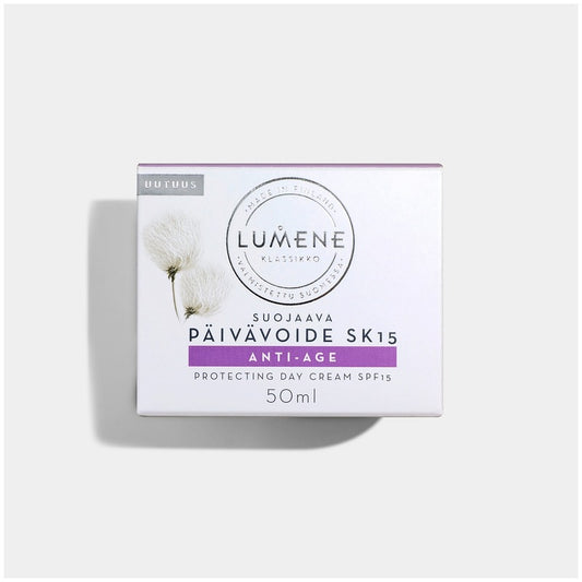 Lumene 经典 匀肤日霜 SPF15 50ml｜Lumene KLASSIKKO Tasoittava päivävoide SK15 50ml