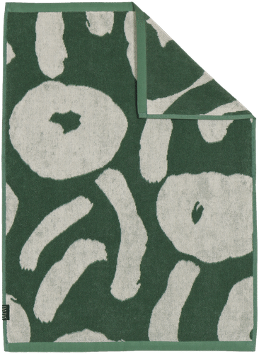 Ratia 手巾 Nuppunen 50x70 绿色/白色
