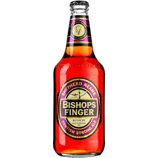 Shepherd Neame Bishops Finger 5,2% 50cl plo｜Shepherd Neame 主教手指 5.2% 50cl plo
