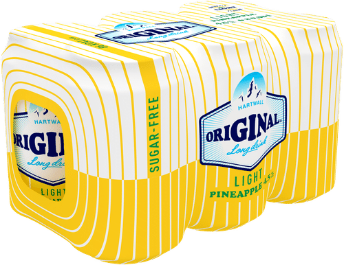 Hartwall Original Long Drink 6 x Hartwall Original Long Drink 菠萝淡味 4.5% 0,33 l