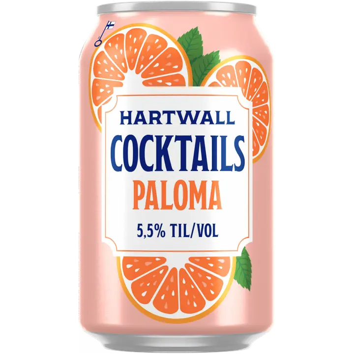 Hartwall Cocktails Paloma 5,5% 0,33 l｜Hartwall Cocktails 帕洛玛 5.5% 0,33 l
