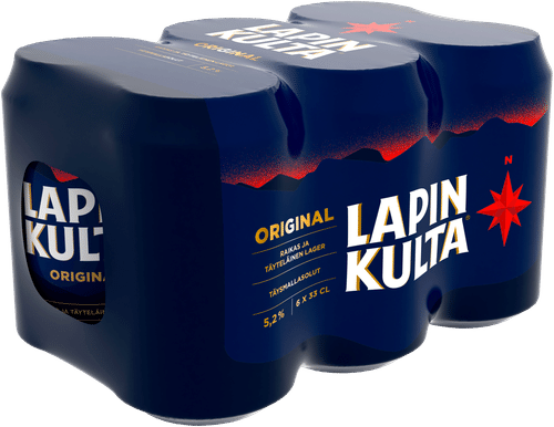 Lapin Kulta 6 x Lapin Kulta 饮品 5.2% 0,33 l