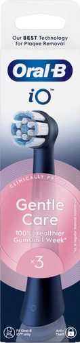 Oral-B iO Gentle Care Black 替换刷头 3kpl