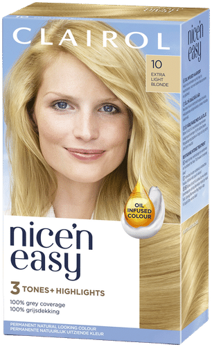 Clairol Nice'n Easy kestoväri 10 extravaalea
