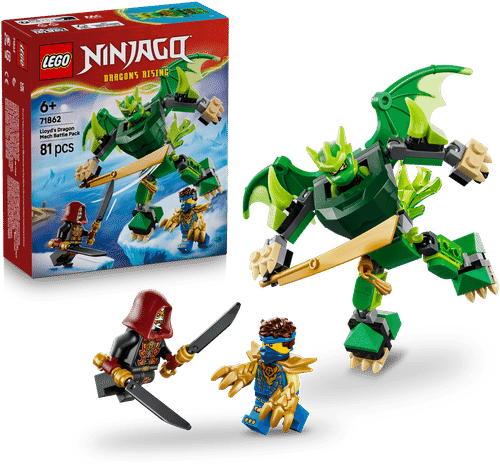 LEGO Ninjago LEGO® Ninjago 71862 劳埃德神龙机器人战斗套装