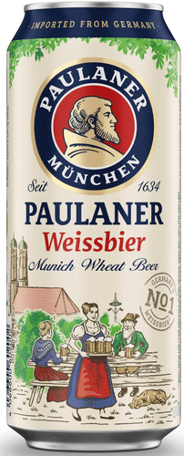 Paulaner Weissbier 慕尼黑小麦饮品 5.5% 0.5升罐装