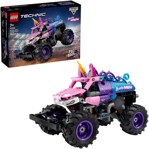 LEGO Technic LEGO® Technic 42220 Monster Jam™ 闪光粉碎™ 拉线车