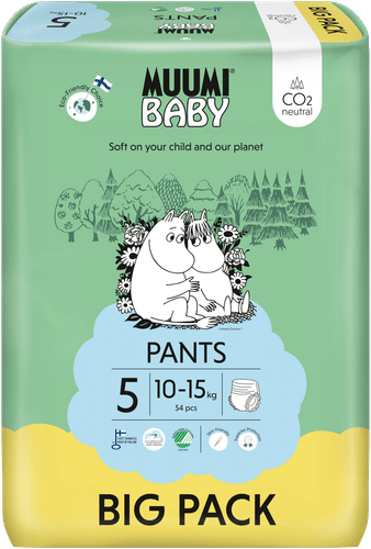 Muumi Baby Pants 拉拉裤 5号 - 54片 10-15kg