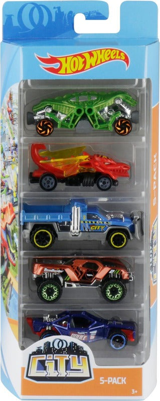 Hot Wheels 5辆小汽车5件装礼品套装混合款｜Hot Wheels 5 pikkuautot 5kpl lahjapakkaus lajitelma