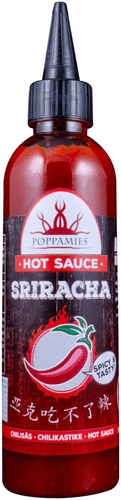 Poppamies Hot Sauce Sriracha chilikastike 275g