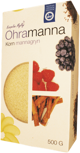 Ohramanna 500 g Korpelan Mylly｜Korpelan Mylly 大麦粗粒 500克 Korpelan Mylly