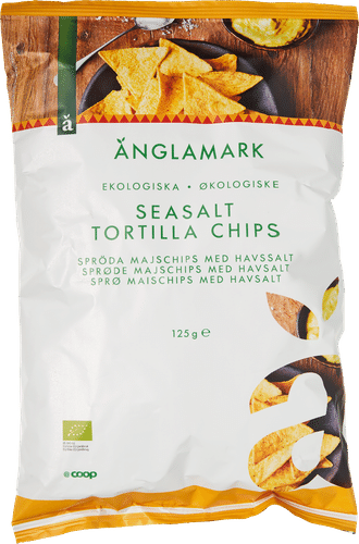 Änglamark 有机玉米片 125 g｜Änglamark maissilastu luomu 125 g