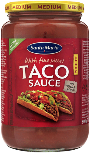 Santa Maria 中辣塔可莎莎酱 800 g｜Santa Maria Tacokastike Medium salsakastike 800 g