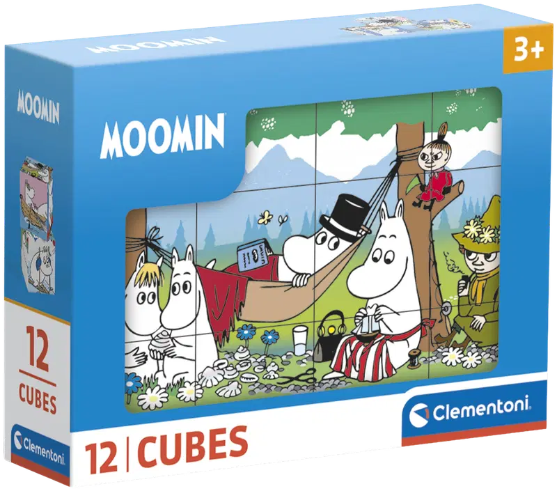 Clementoni Moomin 立方体拼图