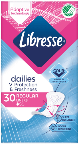 LIBRESSE 30 Regular pikkuhousunsuoja