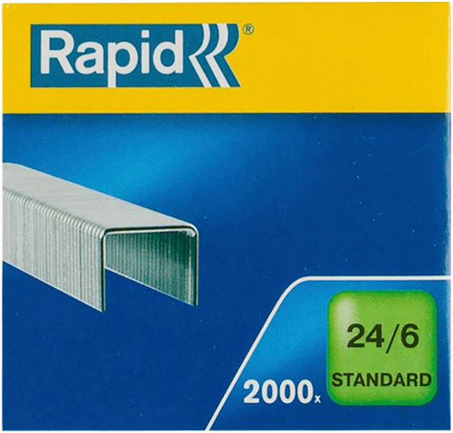 Rapid 订书钉 24/6 2000枚/盒