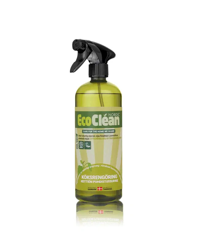 Eco Clean 750毫升厨房喷雾 柠檬香蜂草｜Eco Clean 750ml keittiösuihke sitruunamelissa