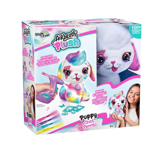 Airbrush Plush 小狗毛绒玩具