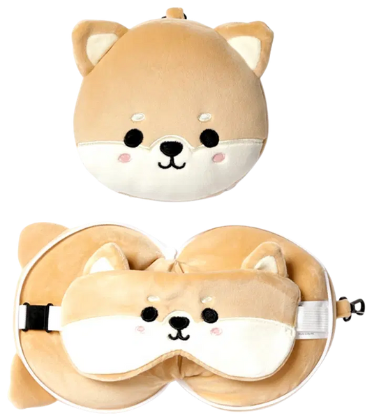 Relaxeazzz 旅行毛绒玩具 狗