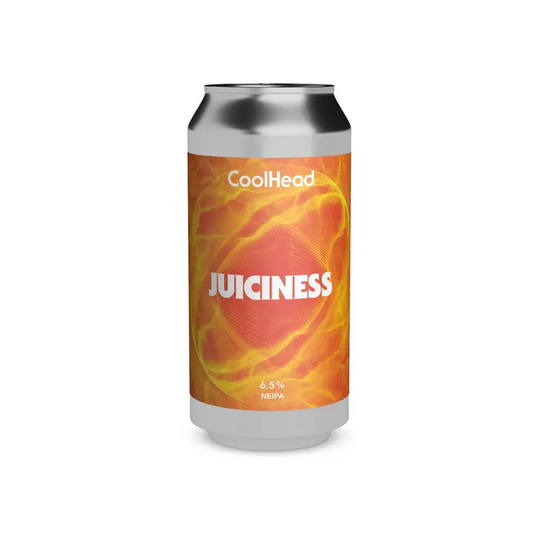 CoolHead Juiciness Hazy IPA 0,44L tlk 6,5%｜CoolHead 多汁朦胧 IPA 0.44L 增值税 6.5%