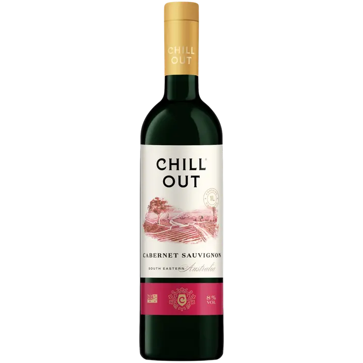 Chill Out Cabernet Sauvignon 8 til-% 1L PET plo｜Chill Out 赤霞珠 8 vol% 1L PET plo
