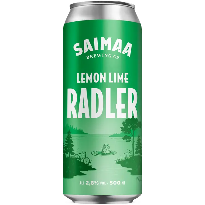 Saimaa Lemon Lime Radler 2,8% 0,5l tölkki｜Saimaa 柠檬青柠 Radler 2.8% 0.5l 罐装