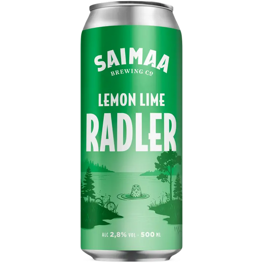 Saimaa Lemon Lime Radler 2,8% 0,5l tölkki｜Saimaa 柠檬青柠 Radler 2.8% 0.5l 罐装