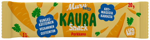 Muru Baby 燕麦零食 胡萝卜 1岁 20g 有机燕麦棒