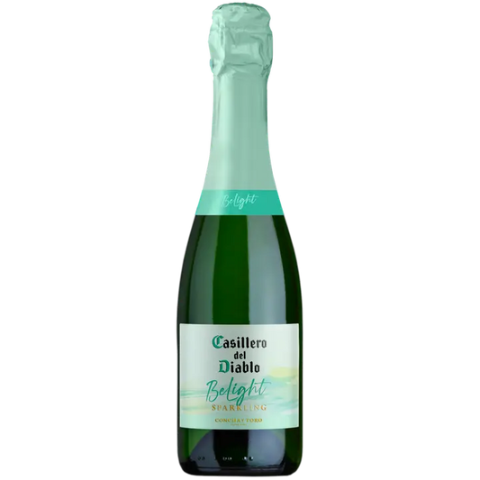 Casillero del Diablo Belight Sparkling 8 %, 0,375 l hiilihapotettu helmeilevä viini lasipullo｜Casillero del Diablo Belight 起泡饮料 8%，0.375 升碳酸起泡饮料玻璃瓶