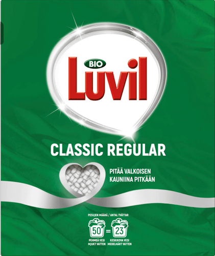 Bio Luvil Classic 白色衣物洗衣粉 1.61公斤 50次洗涤