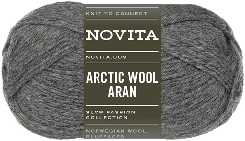 Novita 线 Arctic Wool Aran 100克 峡湾 451