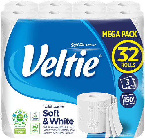 Veltie 柔白卫生纸 32卷