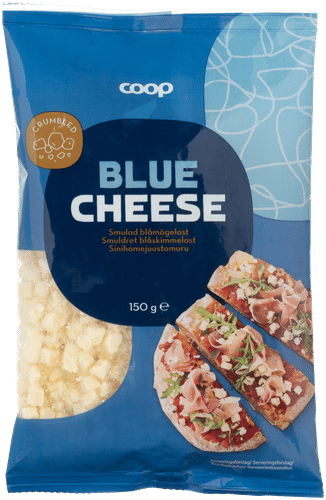 Coop sinihomejuustomuru 150 g
