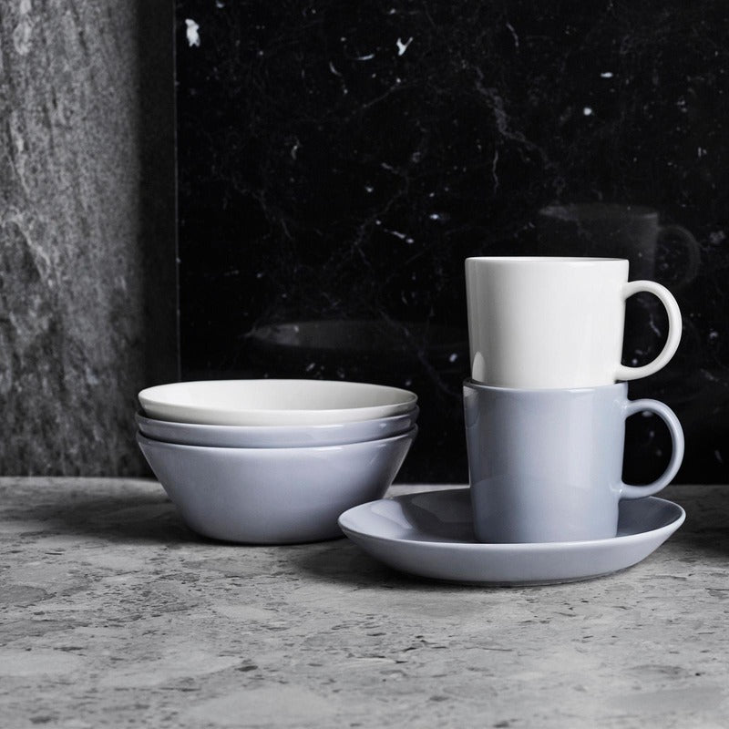 Iittala Teema盘子17厘米珍珠灰｜Iittala Lautanen Teema 17cm helmenharmaa