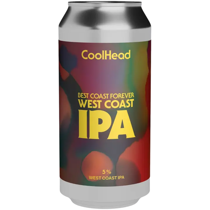 CoolHead Brew Best Coast West Coast IPA 5% 0,44l｜CoolHead 酿造 Best Coast 西海岸 IPA 5% 0,44l