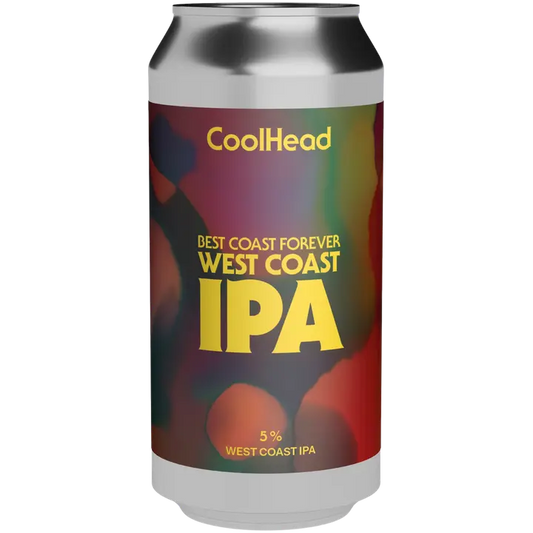 CoolHead Brew Best Coast West Coast IPA 5% 0,44l｜CoolHead 酿造 Best Coast 西海岸 IPA 5% 0,44l